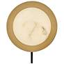 3_Hinkley Cava 7 1/4" High Lacquered Brass LED Wall Sconce more views