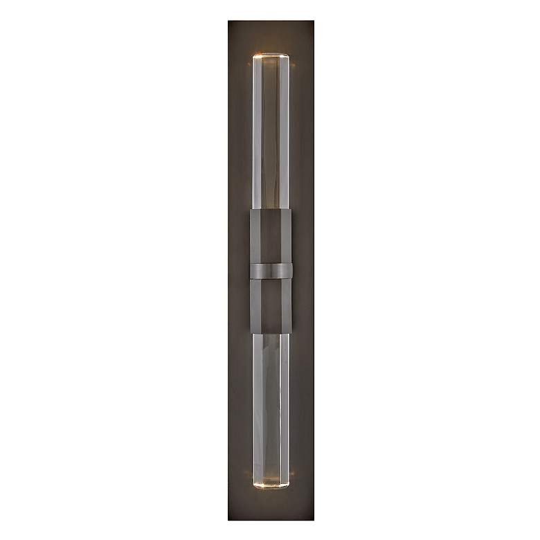 Image 5 Hinkley Cecily 23 1/4" High Black Oxide LED Wall Sconce more views