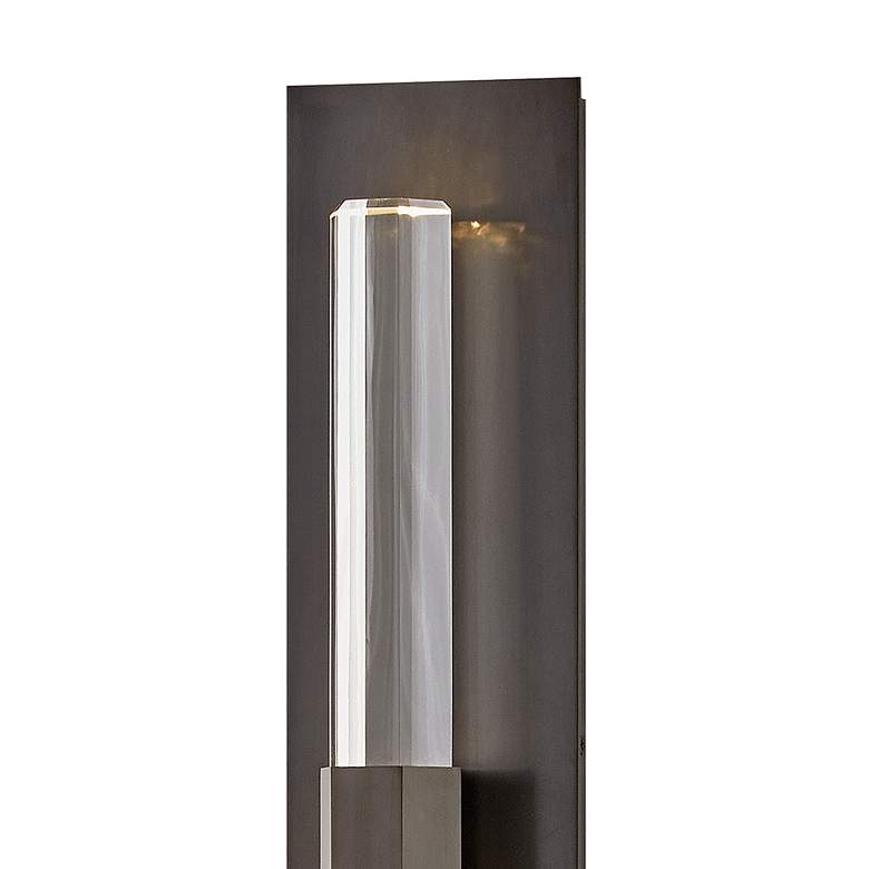 Image 7 Hinkley Cecily 23 1/4" High Black Oxide LED Wall Sconce more views