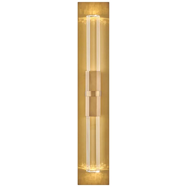 Image 1 Hinkley Cecily 23 1/4" High Heritage Brass LED Wall Sconce