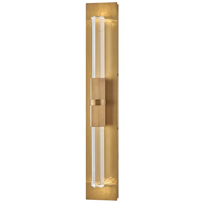 Image 3 Hinkley Cecily 23 1/4" High Heritage Brass LED Wall Sconce more views