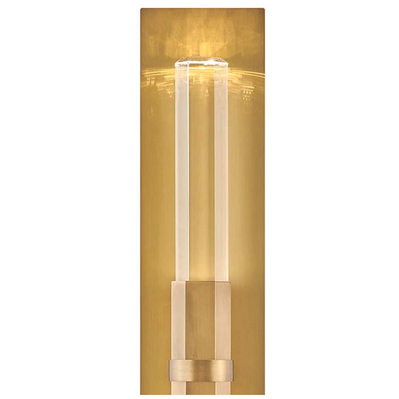 Image 5 Hinkley Cecily 23 1/4" High Heritage Brass LED Wall Sconce more views