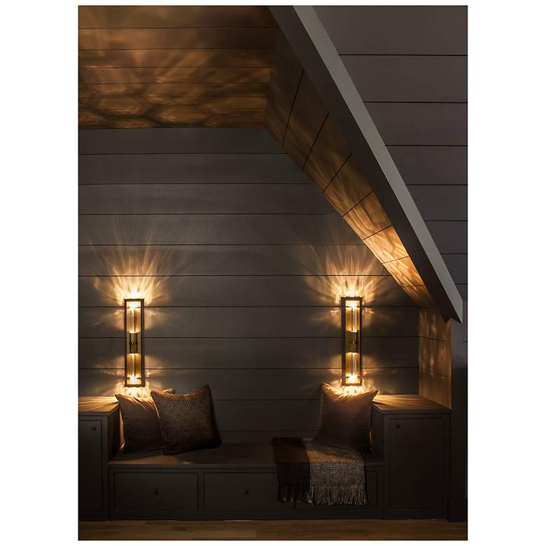 Image 6 Hinkley Cecily 23 1/4" High Heritage Brass LED Wall Sconce more views