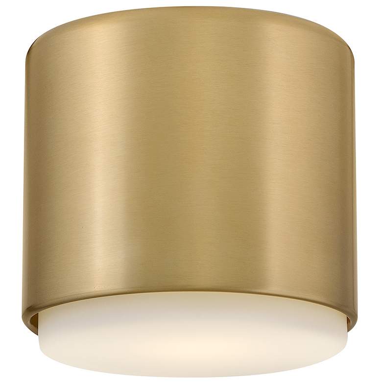 Image 1 Hinkley Cedric 5 1/4" Wide Lacquered Brass Ceiling Light
