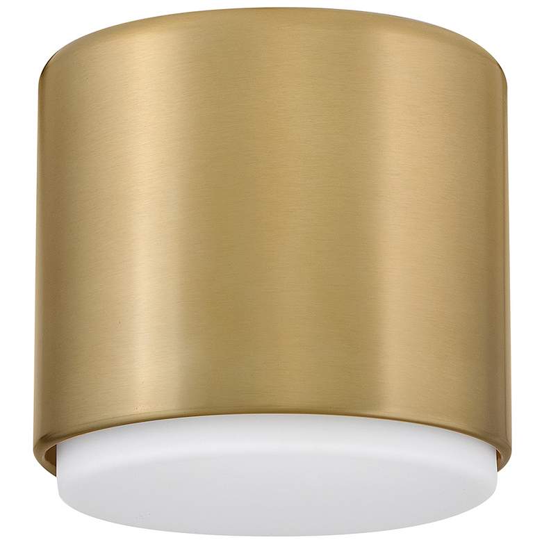 Image 2 Hinkley Cedric 5 1/4" Wide Lacquered Brass Ceiling Light more views