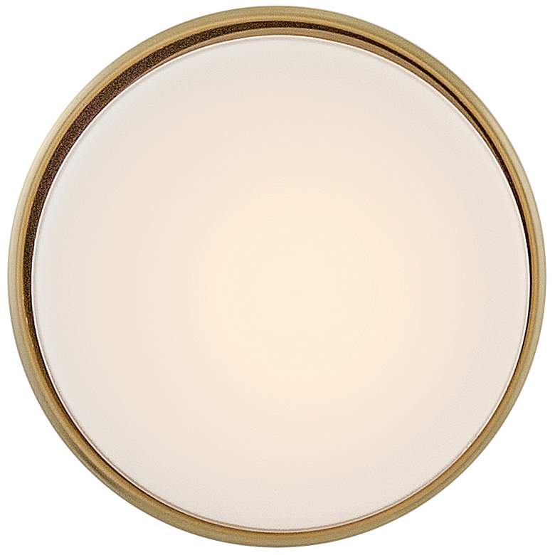 Image 4 Hinkley Cedric 5 1/4" Wide Lacquered Brass Ceiling Light more views