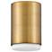 Hinkley Cedric 5 1/4" Wide Lacquered Brass LED Ceiling Light