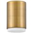 Hinkley Cedric 5 1/4" Wide Lacquered Brass LED Ceiling Light