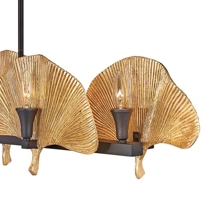 Image 3 Hinkley Cera 48"W Bronze and Gold 12-Light Island Chandelier more views