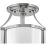 5_Hinkley Chance 18" Wide Polished Nickel Ceiling Light more views