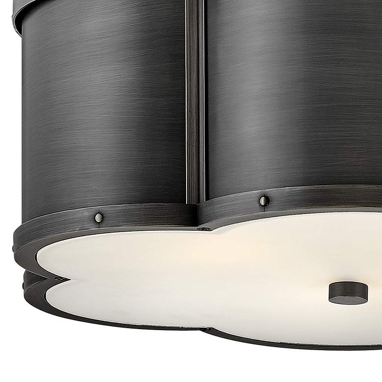 Image 5 Hinkley- Chance Medium Semi-flush Mount- 18" Blackened Brass more views
