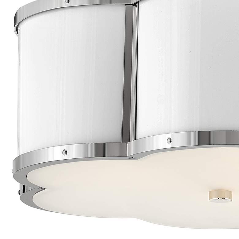 Image 2 Hinkley- Chance Medium Semi-flush Mount- 18" Polished Nickel more views