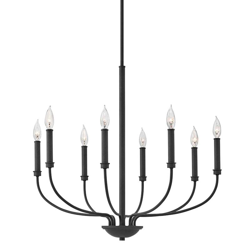 Image 2 Hinkley Chandelier Alister Medium Single Tier Chandelier 28" Buckeye B