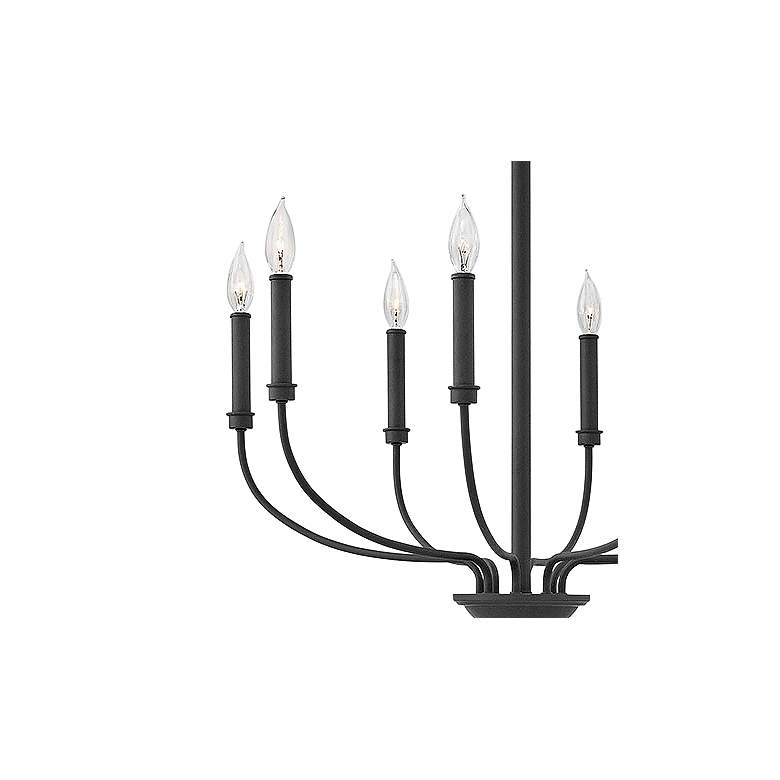 Image 3 Hinkley Chandelier Alister Medium Single Tier Chandelier 28" Buckeye B more views