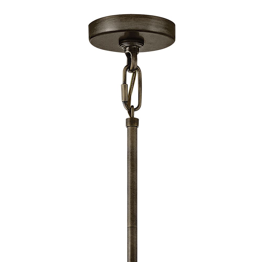 Hinkley Chandelier Ana Extra Large Single Tier 58" Black Oxide