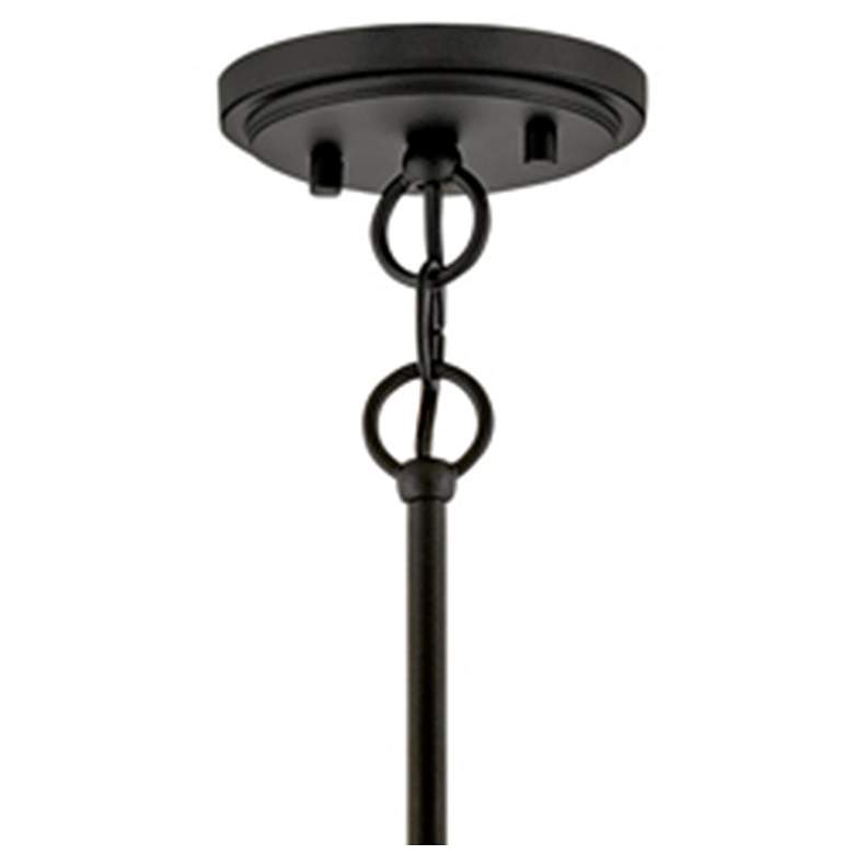 Image 7 HINKLEY CHANDELIER CLARKE Large Pendant Black w/ Lacquered Dark Brass more views