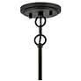 7_HINKLEY CHANDELIER CLARKE Large Pendant Black w/ Lacquered Dark Brass more views