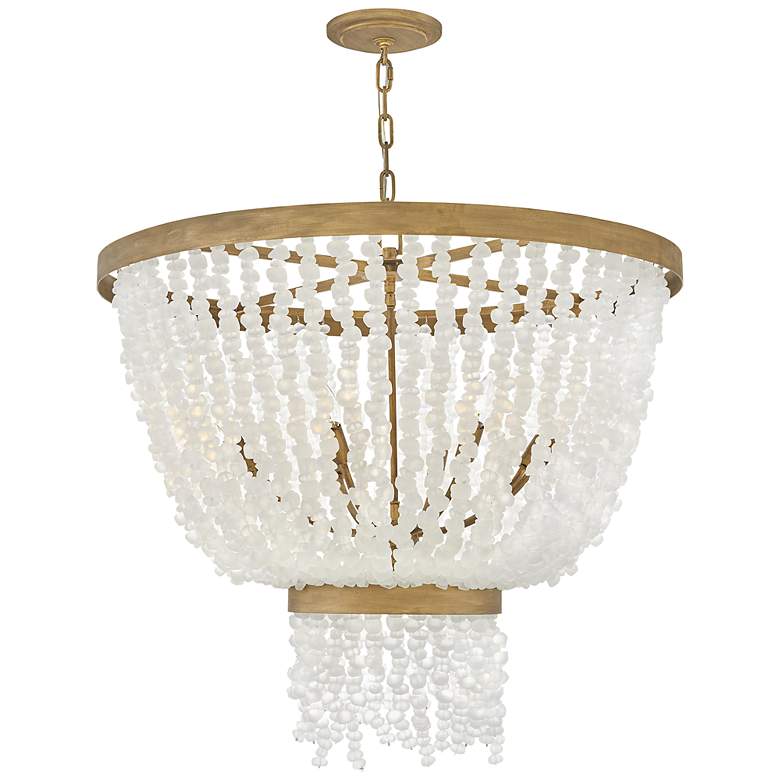 Image 2 Hinkley - Chandelier Dune Extra Large Pendant- Burnished Gold more views