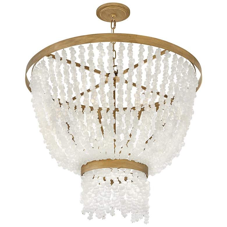 Image 3 Hinkley - Chandelier Dune Extra Large Pendant- Burnished Gold more views