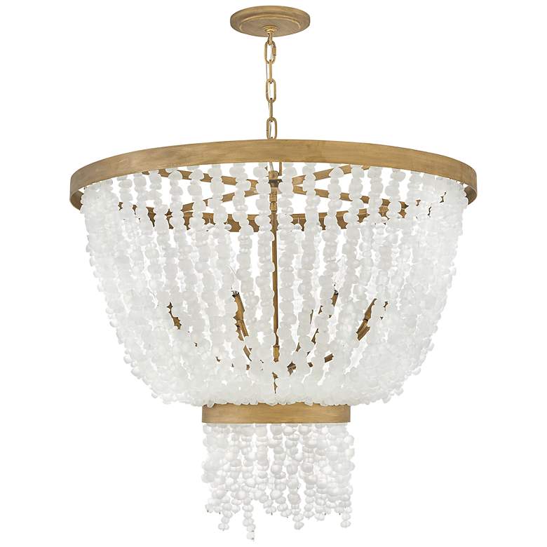 Image 4 Hinkley - Chandelier Dune Extra Large Pendant- Burnished Gold more views