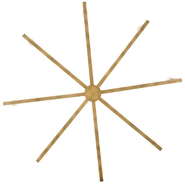 Image 6 HINKLEY CHANDELIER EZRA Large Single Tier Chandelier Heritage Brass more views