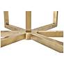 5_Hinkley Chandelier Ezra Small Six Light Linear 36" Heritage Brass more views