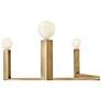 7_Hinkley Chandelier Ezra Small Six Light Linear 36" Heritage Brass more views