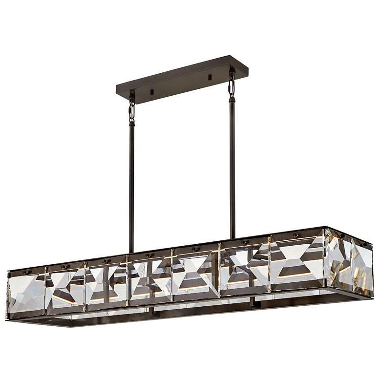 Image 1 Hinkley - Chandelier Jolie Large LED Linear- Black Oxide