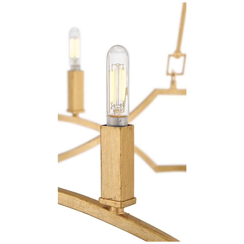 Image 7 Hinkley Chandelier Leona Medium Chandelier Distressed Brass more views