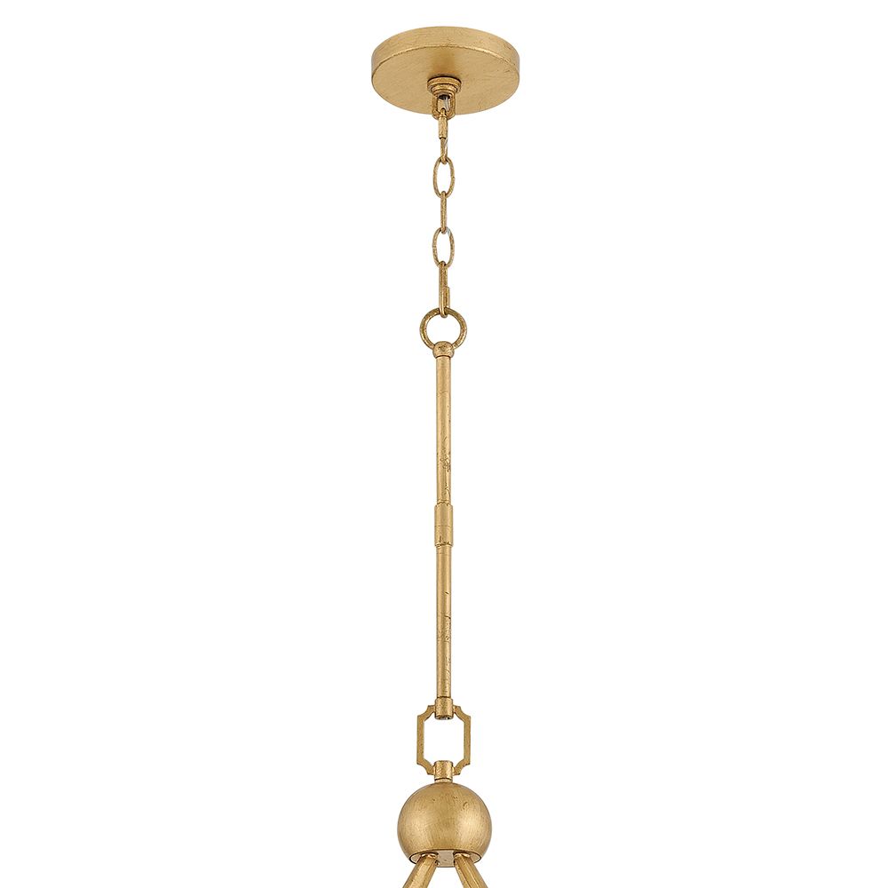Hinkley Chandelier Leona Medium Chandelier Distressed Brass