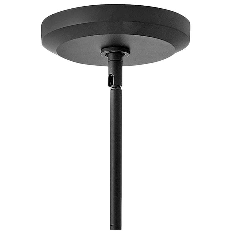 Image 5 Hinkley Chandelier Luca Medium Convertible Drum Chandelier 28" Black more views