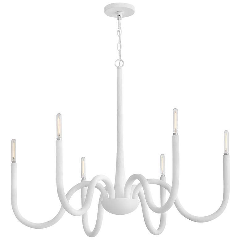 Image 5 Hinkley Chandelier Maris Large Chandelier Textured Plaster more views