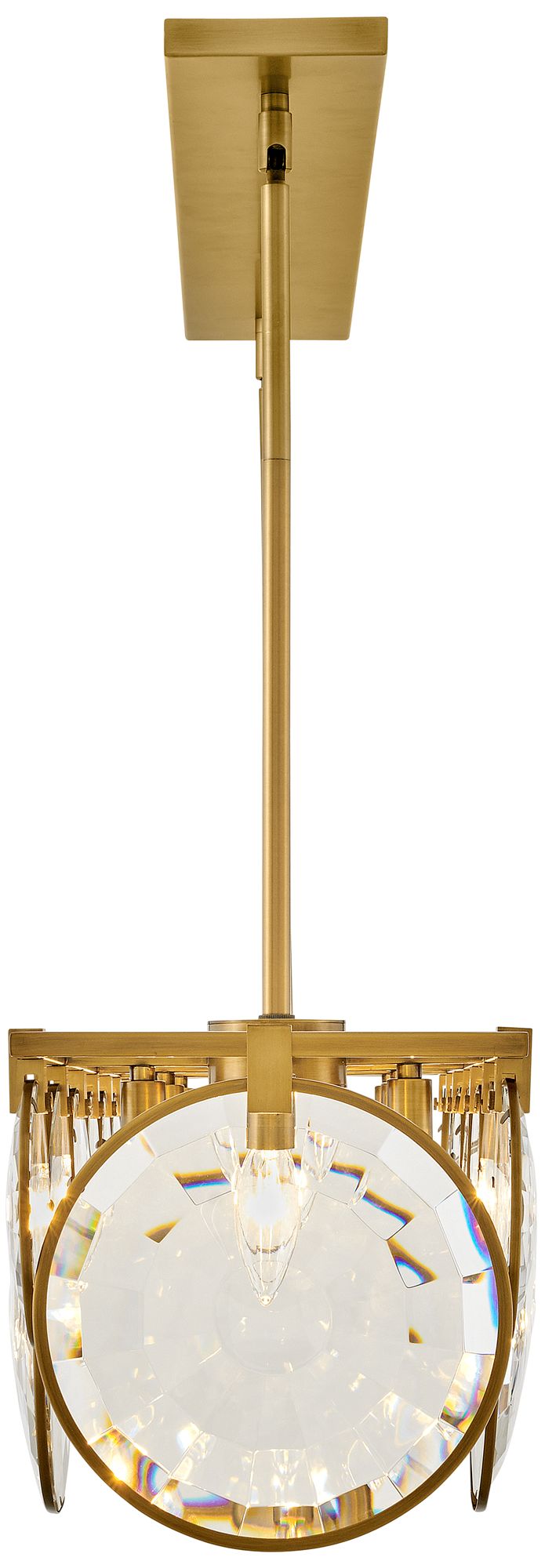 Image 5 Hinkley - Chandelier Nala Eight Light Linear- Heritage Brass more views