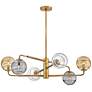 2_Hinkley - Chandelier Oberon Medium Single Tier Pendant- Heritage Brass more views