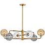 3_Hinkley - Chandelier Oberon Medium Single Tier Pendant- Heritage Brass more views