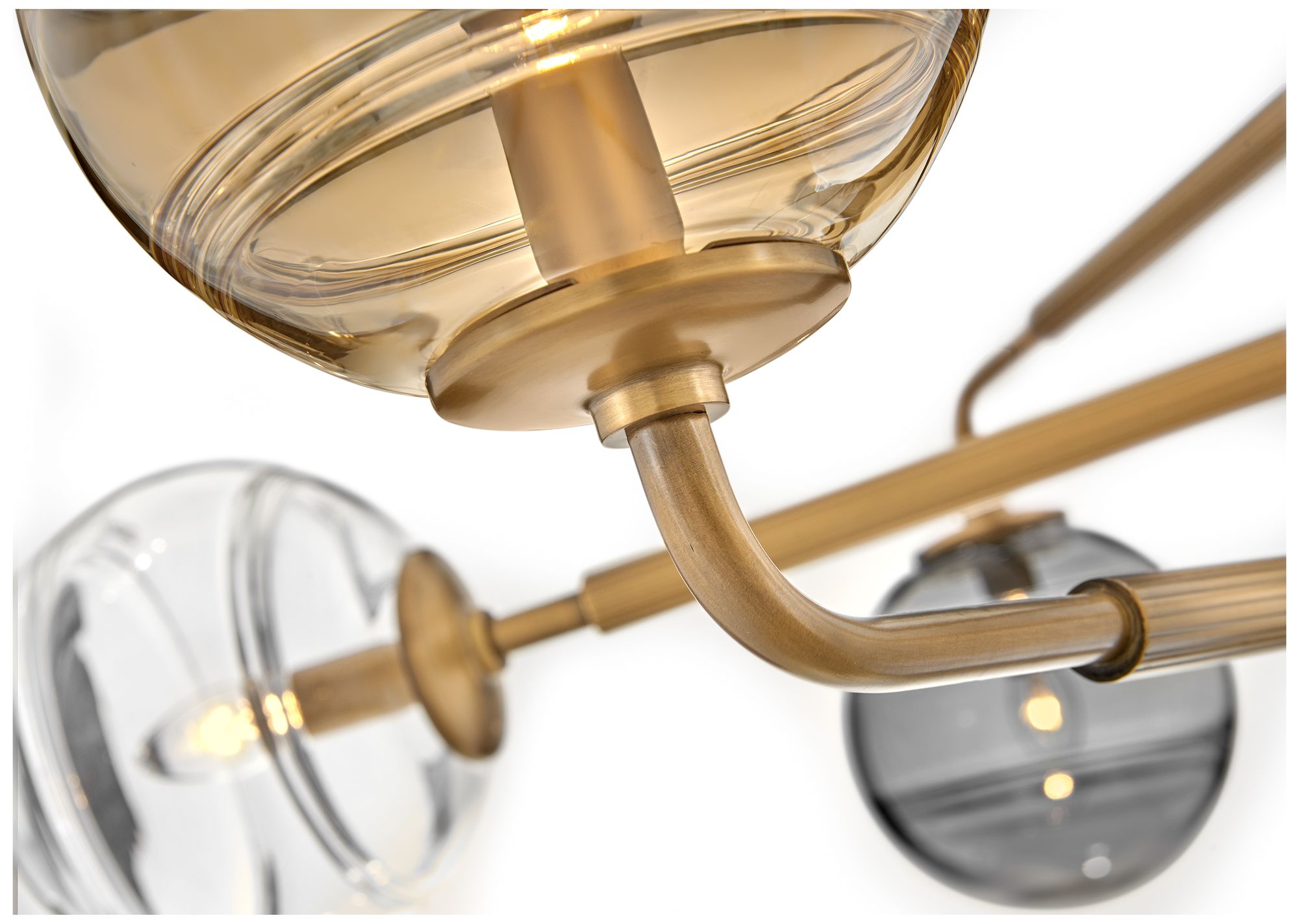 Hinkley - Chandelier Oberon Medium Single Tier Pendant- Heritage Brass