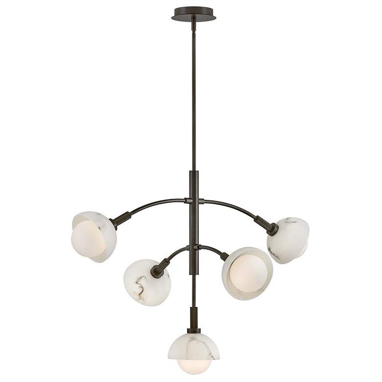 Image 1 Hinkley - Chandelier Phoebe Large Multi Tier- Black Oxide