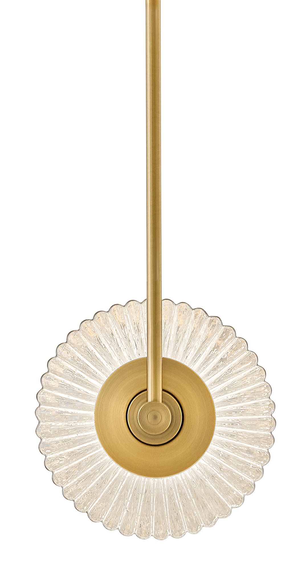 Hinkley - Chandelier Reign Five Light LED Linear- Lacquered Brass