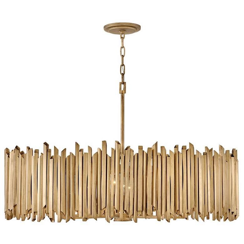 Image 1 Hinkley - Chandelier Roca Medium Single Tier Pendant- Burnished Gold