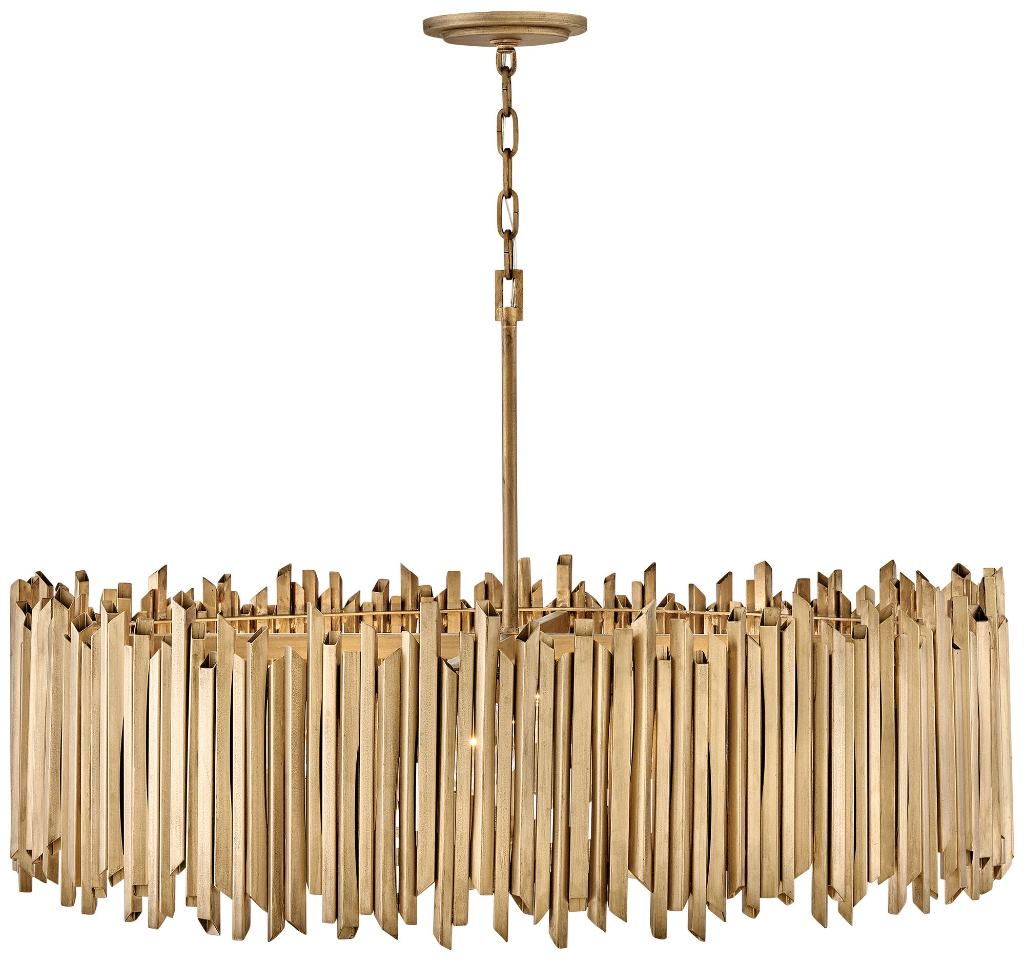 Hinkley - Chandelier Roca Medium Single Tier Pendant- Burnished Gold
