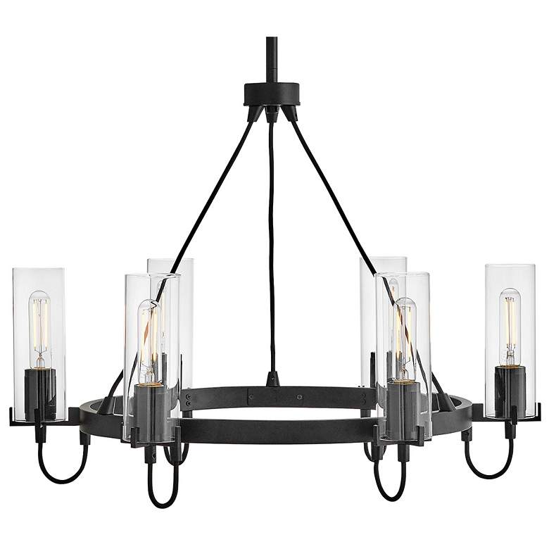 Image 4 Hinkley Chandelier Ryden Medium Chandelier Black more views