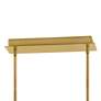 Hinkley - Chandelier Stitch LED Linear- Lacquered Brass