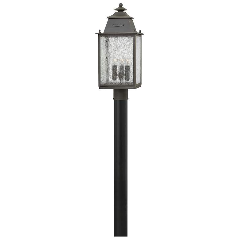 Image 1 Hinkley Chatfield 20 3/4 inch High Bronze Outdoor Post Light