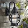 Hinkley Chatham 15" High Museum Black Outdoor Wall Light