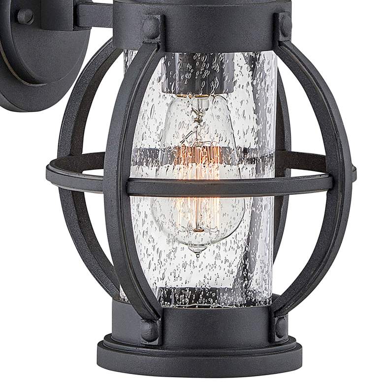 Image 3 Hinkley Chatham 15" High Museum Black Outdoor Wall Light more views