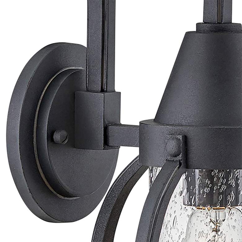 Image 4 Hinkley Chatham 15" High Museum Black Outdoor Wall Light more views