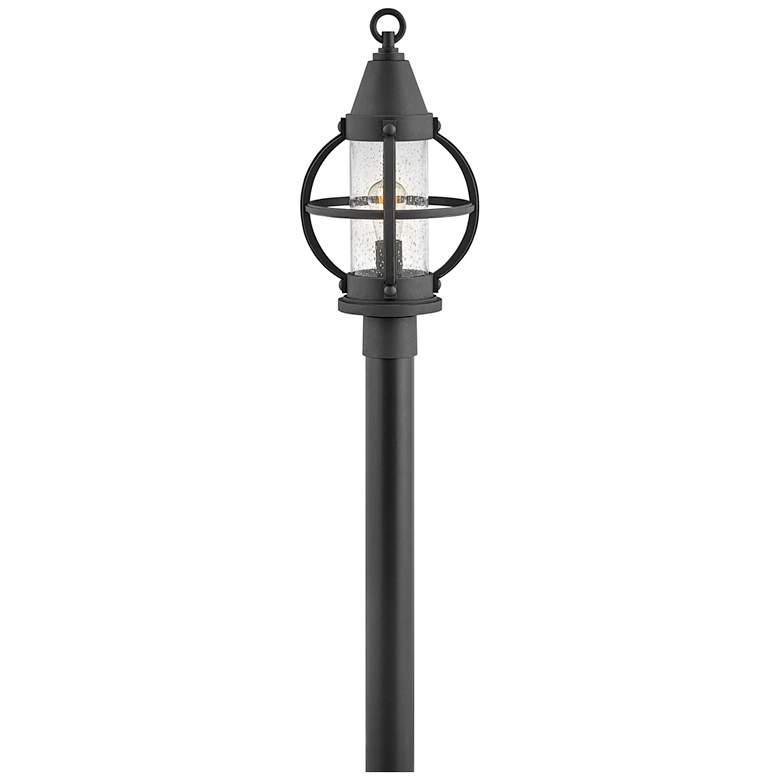 Image 2 Hinkley Chatham 20 3/4 inch High Museum Black Outdoor Post Light
