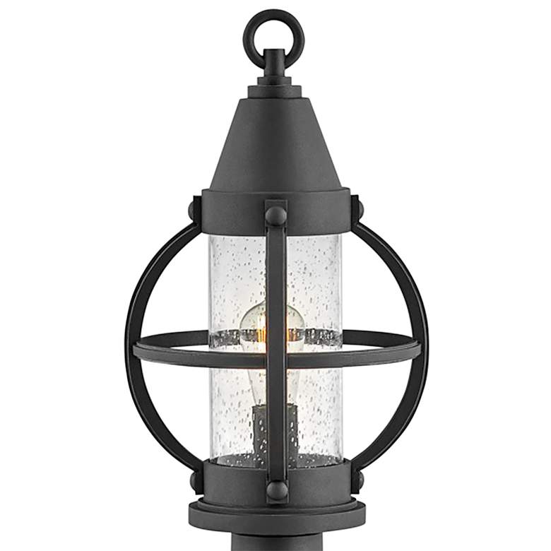 Image 3 Hinkley Chatham 20 3/4" High Museum Black Outdoor Post Light more views