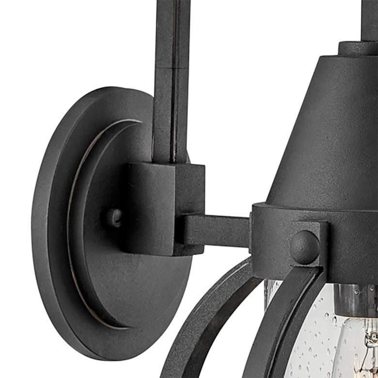 Image 4 Hinkley Chatham 20" High Museum Black Outdoor Wall Light more views