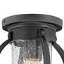 Hinkley Chatham 8 1/4" Wide Museum Black Outdoor Ceiling Light